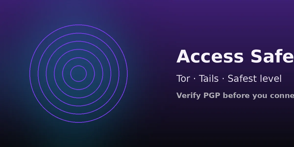 How to access Vortex via a verified mirror